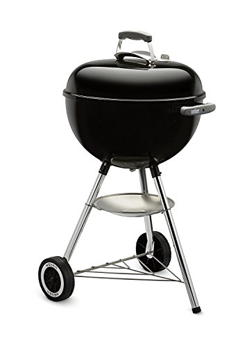 Weber Original Kettle Charcoal Grill for Outdoor Cooking and Barbecue, 18-Inch, BlackRoyal Gourmet CD1824ET Movable Cha