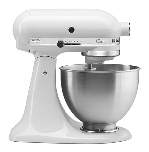 KitchenAid Classic Series 4.5 Qt Stand Mixer (White)