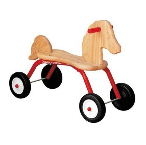 radio flyer ride on horse