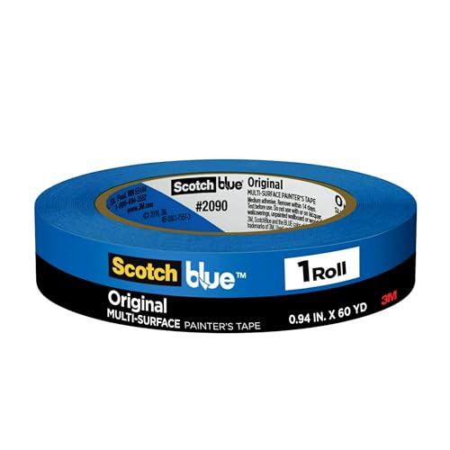 ScotchBlue Original Multi-Surface Painters Tape, 1-Inch x 60 Yds