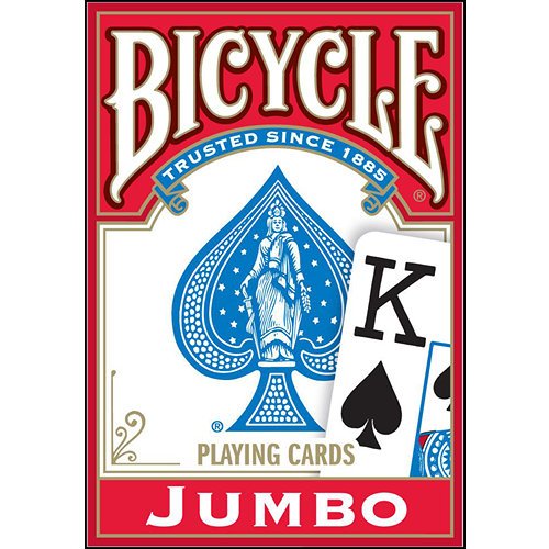 Springbok Bicycle Poker Size Jumbo Index Playing Cards (Colors May Vary)