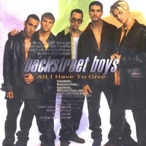 All I Have to Give [Japan CD Single #2]