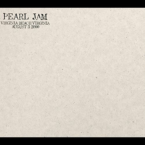 Live: 8-3-00 - Virginia Beach, Virginia