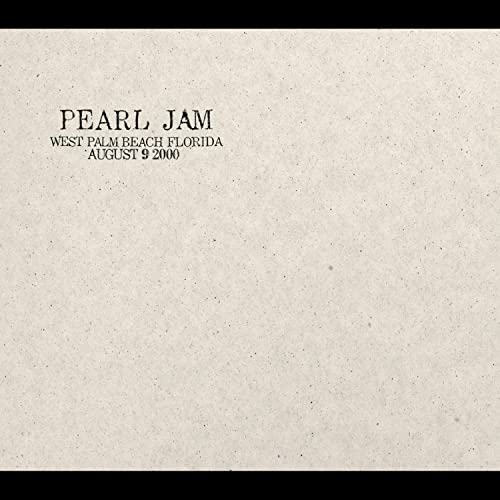 Live: 8-9-00 - West Palm Beach, Florida