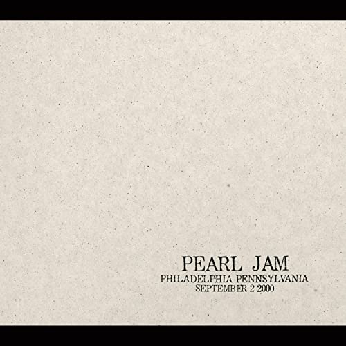 Live: 9-2-00 - Philadelphia, Pennsylvania