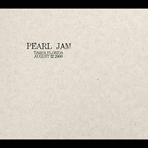Live: 8-12-00 - Tampa, Florida