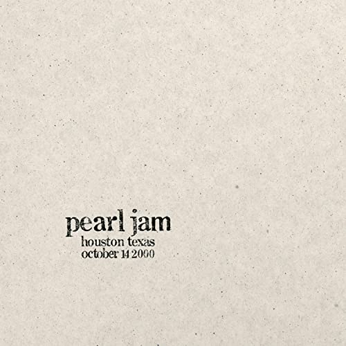 Live: 10-14-00 - Houston, Texas
