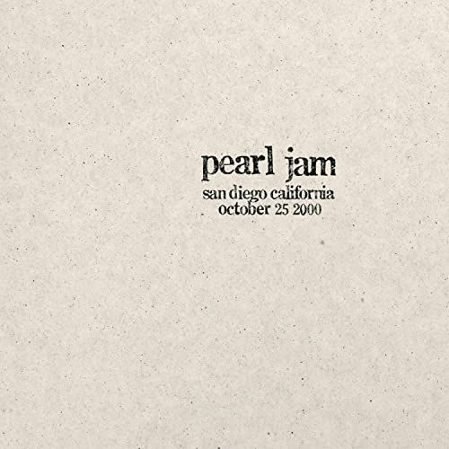 Live: 10-25-00 - San Diego, California