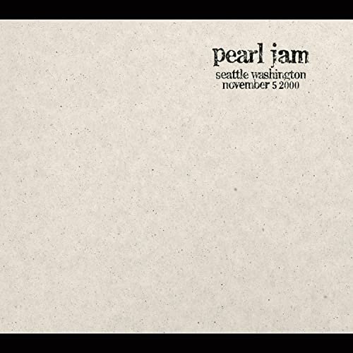 Live: 11-5-00 - Seattle, Washington