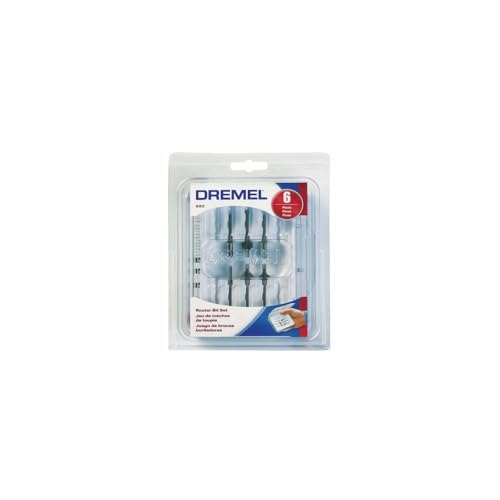 Dremel Router Bits, 6-Piece Set
