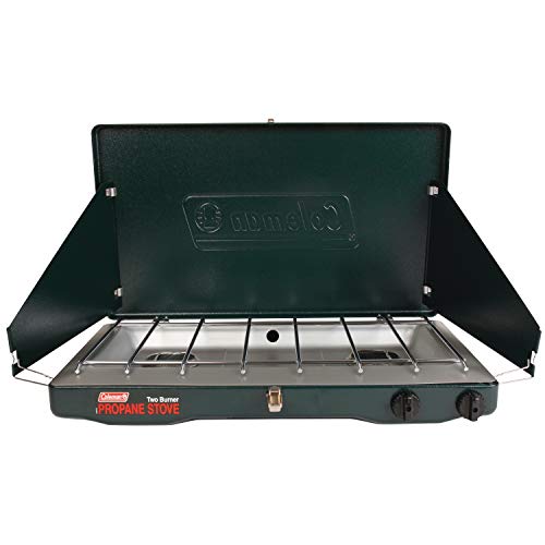 Coleman Classic Propane Camping Stove 2-Burner 20000 Total BTUs