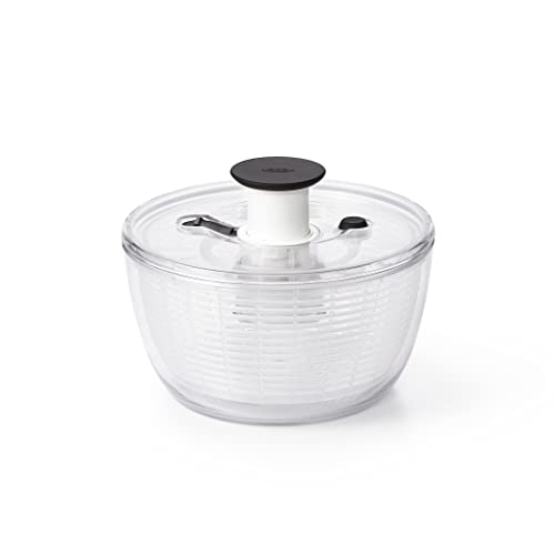 OXO Good Grips Little Salad & Herb Salad Spinner, Fruit Washer and Lettuce Spinner