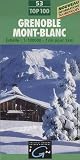 Carte Touristique Grenoble Montblanc