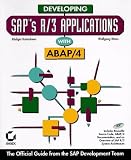 Developing Saps R3 Applications With Abap4