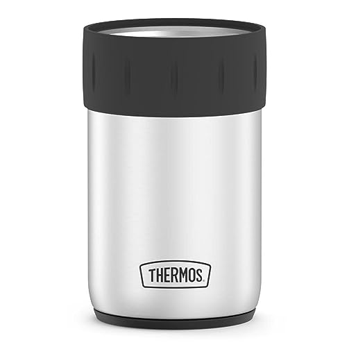 Thermos Stainless Steel Beverage Can Insulator Thermos brand is known for their temperature holding