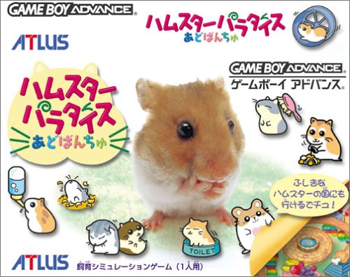 【GBA】ゲームボーイアドバンスの名作・パズル・テーブルゲーム人気投票＆ランキング【PZL・TBL】　39位　ハムスターパラダイスあどばんちゅの画像