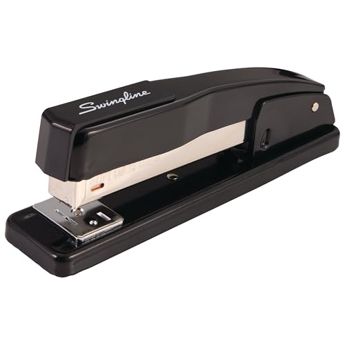Swingline Commercial Stapler, 20 Sheet Capacity, Jam Free, Metal, Black (44401)