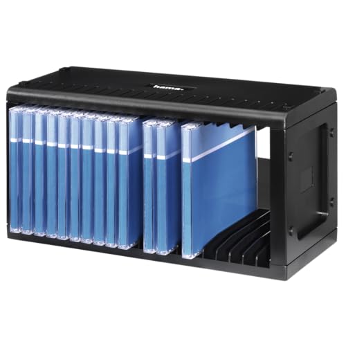 Hama CD/DVD Rack for 20 CD/DVDs, Black