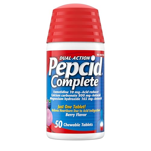 Complete Acid Reducer Antacid For Acid Reflux 10mg Famotidine 800mg