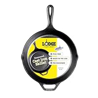 Lodge Pre-Seasoned Cast Iron Skillet (10.25 Inch)