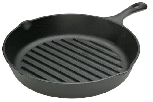 Lodge Cast Iron Square Grill Pan, 10.5 Inch