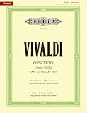 Concerto In G Op7 Book 2 No2 Rv 299 Violon