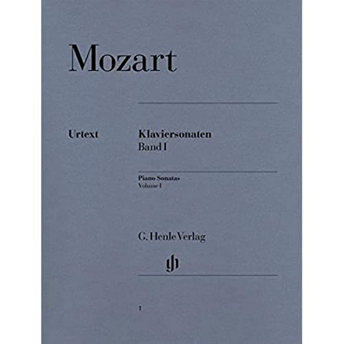 Klaviersonaten Band I｜Mozart｜Henle｜ G. Verlag｜楽譜の画像