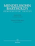 Mendelssohn Clarinet Sonata In Eflat Major