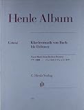 Album Henle Bach Debussy Piano