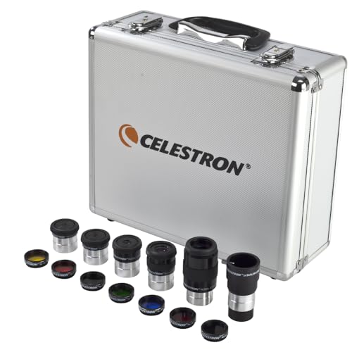 Celestron 5-Piece Eyepiece and Filter Kit with Barlow Lens