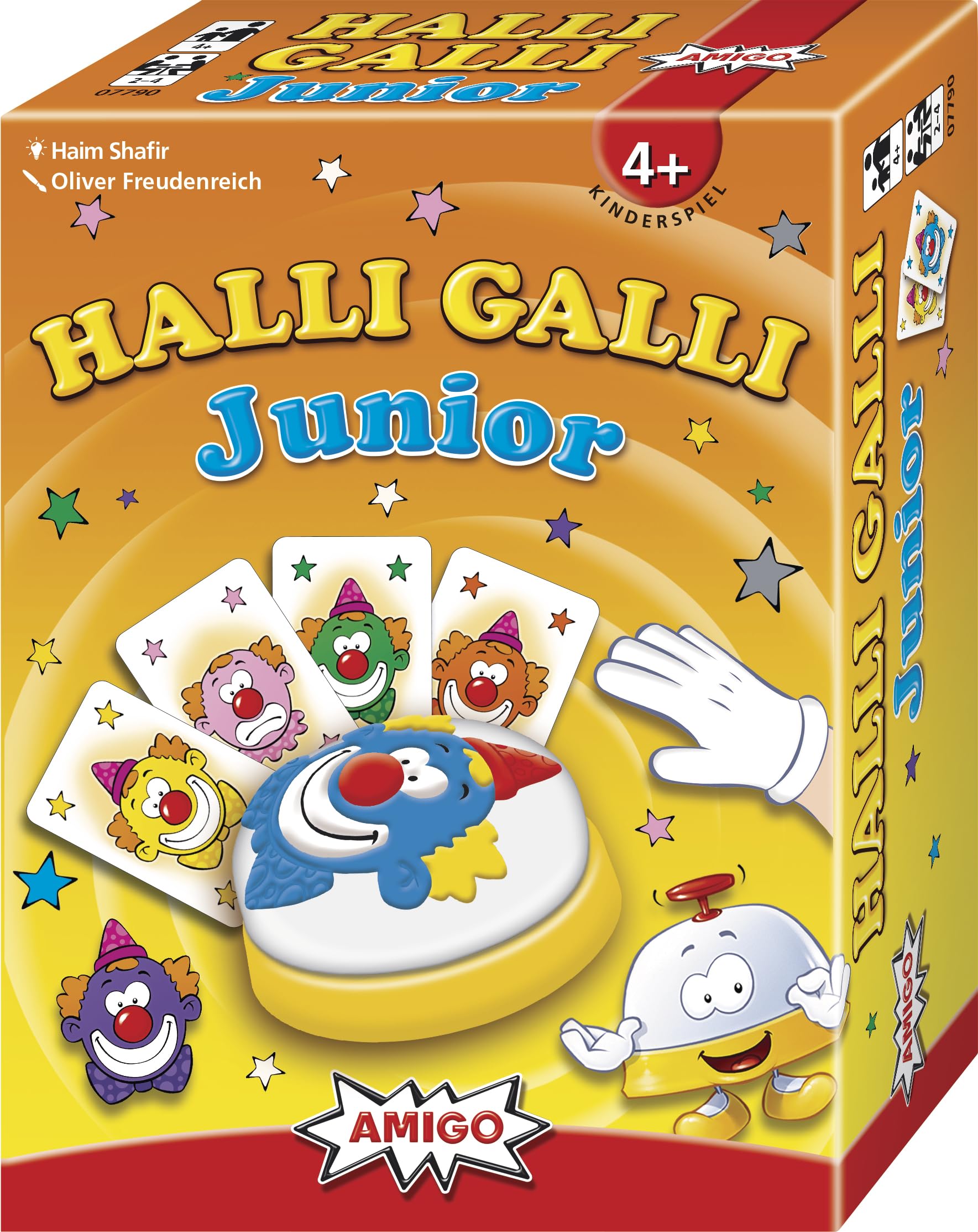 Halli Galli Junior: Halli Galli im Zirkuszelt. Für 2-4 Spieler ab 4 Jahren