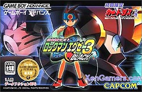 【GBA】ゲームボーイアドバンスの名作・RPGゲーム人気投票＆ランキング【ロープレ】　78位　バトルネットワーク ロックマンエグゼ3 BLACKの画像