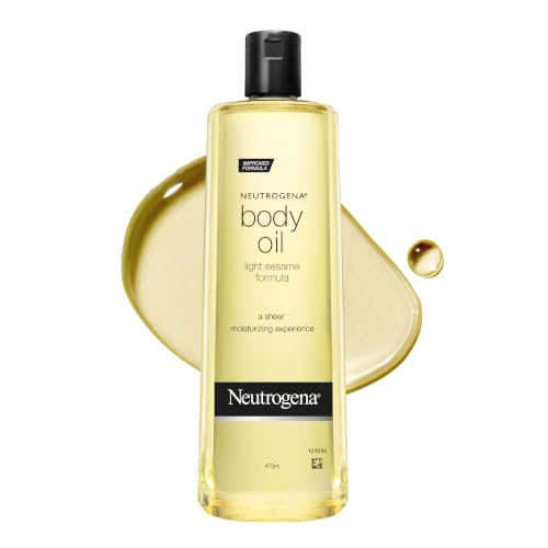 Body Oil Light Sesame Formula Lightweight Quick Absorbing Nourishing