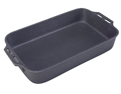 Lodge Cast Iron Reversible Grill and Griddle Pan Pre-Seasoned 20x10.5 Inch