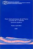 Carte Hydrogologique De La France Systmes Aquifres Notice Explicative
