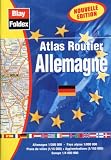 Atlas Routiers Allemagne Lgende En 4 Langues Et Avec Un Index