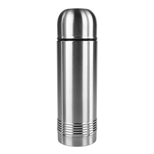(-45%) Emsa 618101600 Senator Isolierflasche, Thermosflasche, mobiler Kaffeebecher, 1000ml, Thermobecher, Isolierbecher, Safe Loc Verschluss, edelstahl