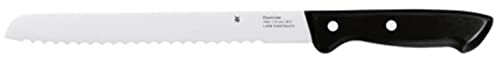 (-36%) WMF Classic Line Brotmesser Wellenschliff 34 cm, Brötchenmesser, Spezialklingenstahl, Sägemesser, Messer scharf, Kunststoffgriff, Klinge 21 cm