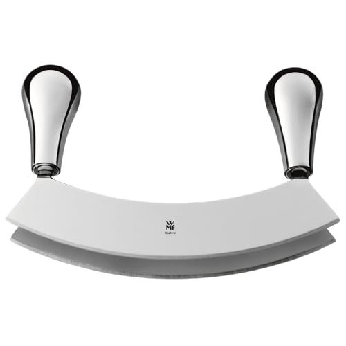 (-43%) WMF Kräutermesser Wiegemesser zweischneidig 18 cm, geschmiedeter Spezialklingenstahl, Wiegemesser Kräuter zum feinen Zerkleinern oder Hacken