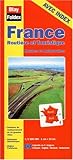 Carte Routire Et Touristique France Nordsud Routes Et Autoroutes Avec Index Spar Et Lgende En 4 Langues