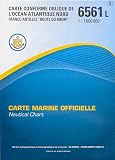 Carte Marine Ocan Atlantique Nord