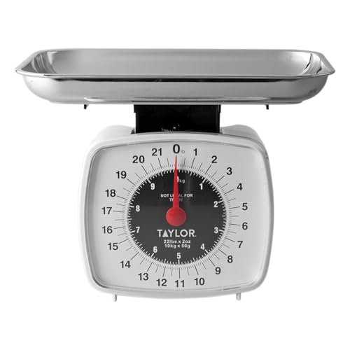 Taylor Precision Products Kitchen Scale (22-Pound/10-Kilogram): Kitchen Scales