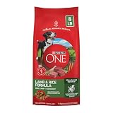 Purina ONE Lamb and Rice Dry Dog Food, 8 lb Bag
