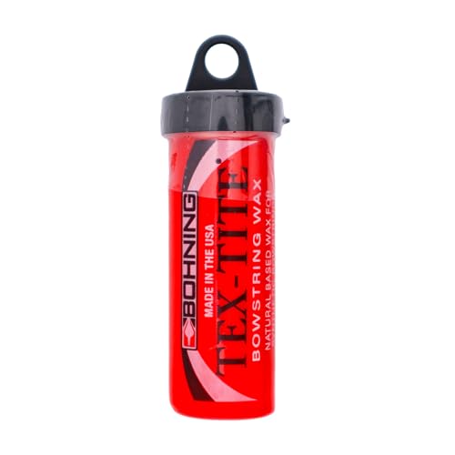 Bohning 1306 Tex-Tite Bowstring Wax 1oz, Clear