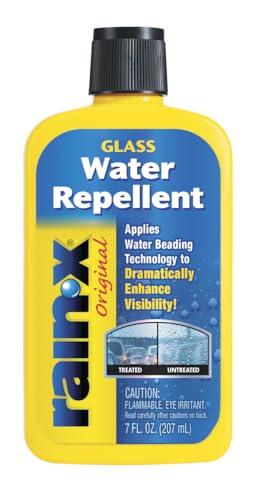 Rain-X 800002243 Glass Treatment, 7 oz. - Exterior Glass Treatment To Dramatically Improve Wet Weather Driving Visibility During All Weather Conditions