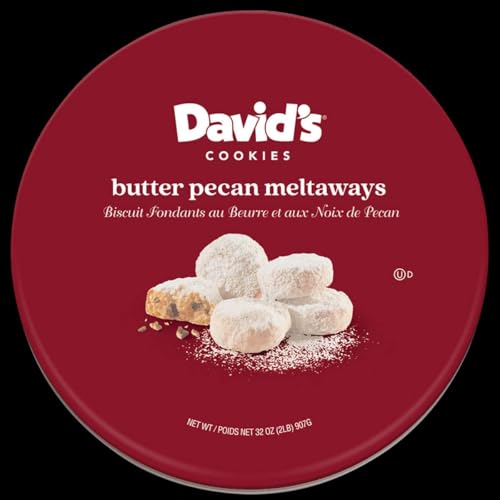 David's Cookies Butter Pecan Meltaways 907g