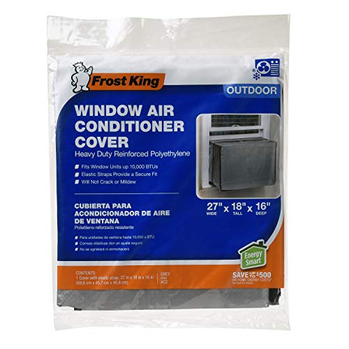 THERMWELL AC2H Air Conditioner Cover, 18 by 27 by 16-Inch, Silver