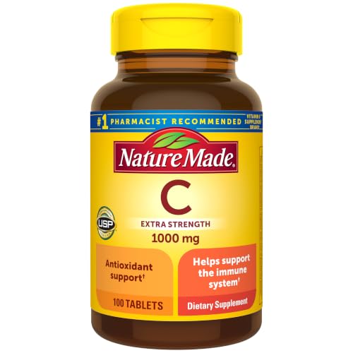 Nature Made Vitamin C 1000 mg Extra Strength, 100 Tablets