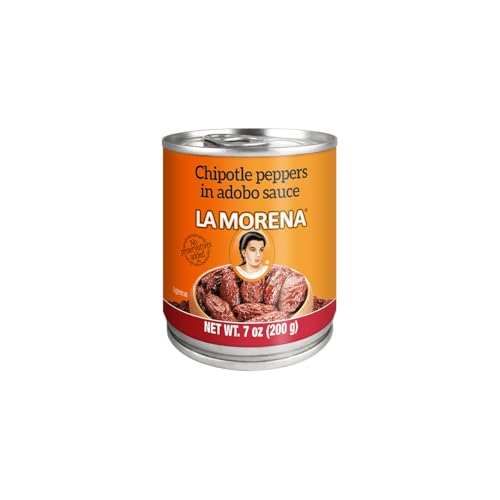 La Morena Chipotle peppers In Adobo sauce 7 oz (Packaging may vary)