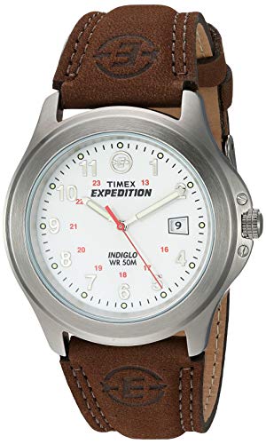 Timex Expedition Metal Field 40mm Men’s Analog Watch | Luminous Hands | 24 Hour Time | Quick Date Function | Rugged Outdoor Watch | 50M Water Resistan